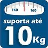  - Suporta até 10 kg