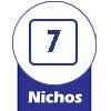  - 7 Nichos
