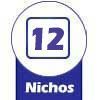  - 12 Nichos