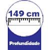  - 1, 49 m de profundidade