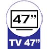  - 47 Polegadas