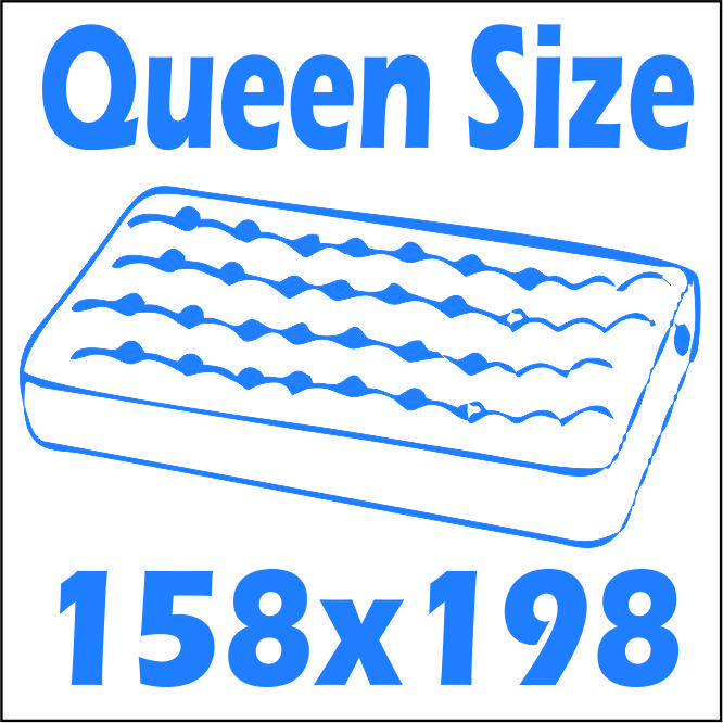  - Cama para colchão Queen Size 1,58 x 1,98