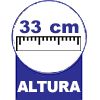  - Com 33 cm Altura