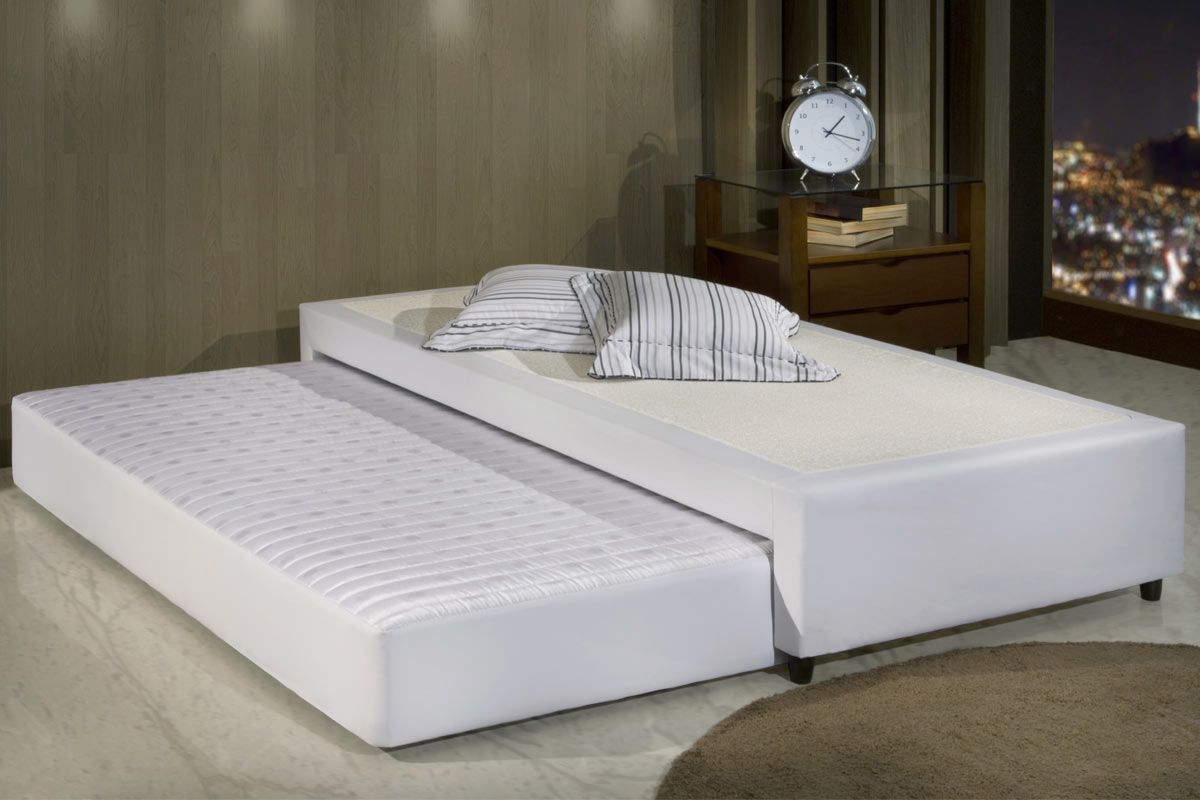 Cama Box c/Auxiliar Herval MH1453 White