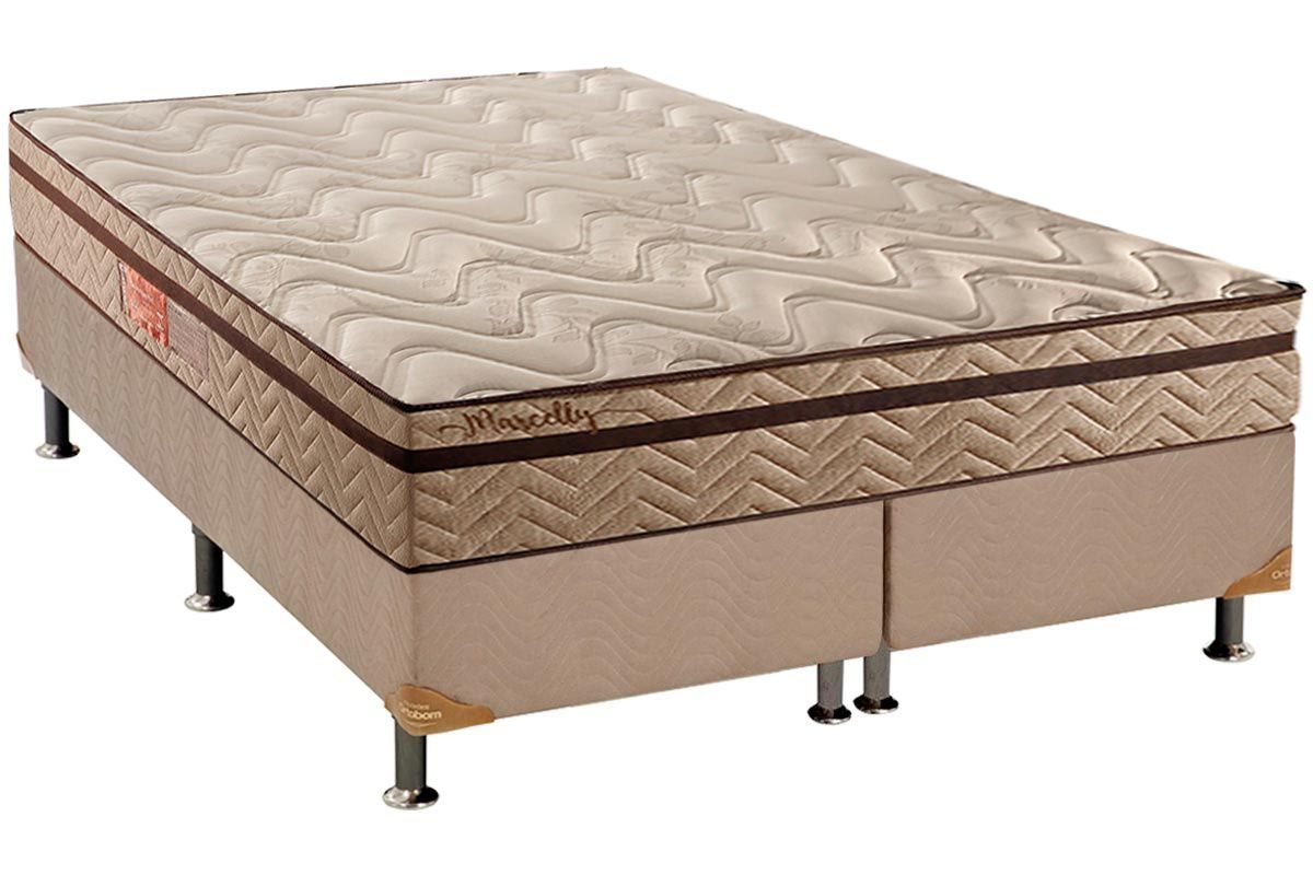 Cama Box CRC +Colchão Molas Marcelly Paropas