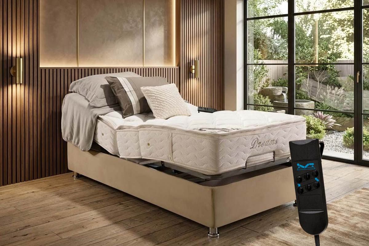 Cama Motorizada Articulada +Colchão MH1430 Herval