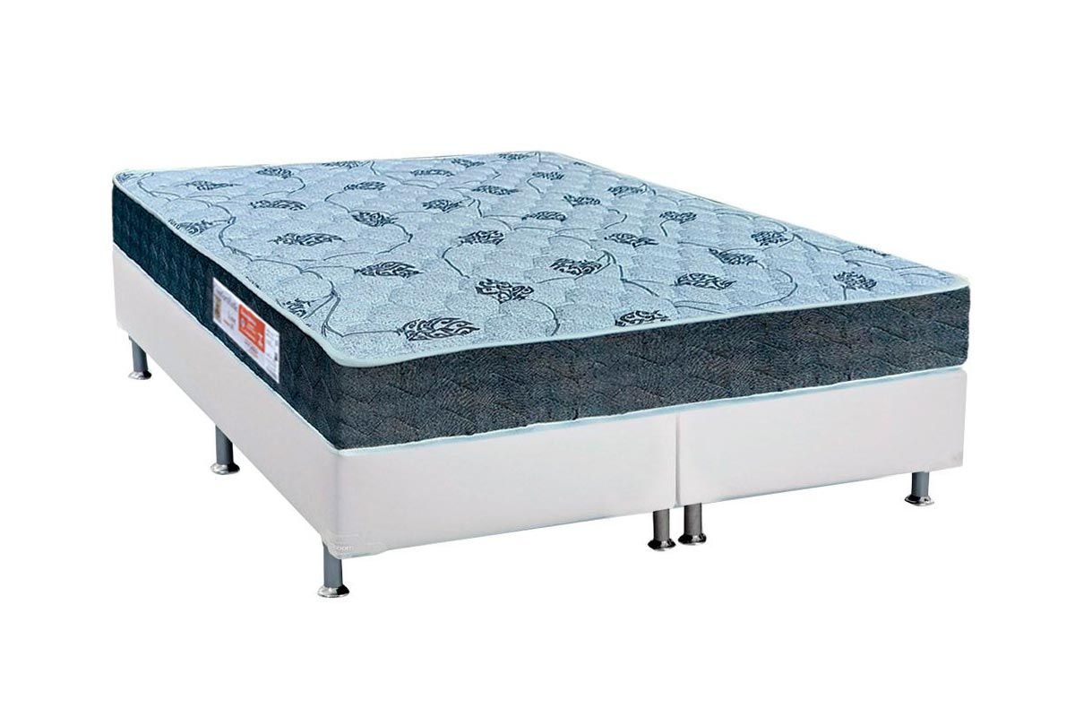 Cama Box CRC +Colchão D45 ComfortPedic Orthoflex