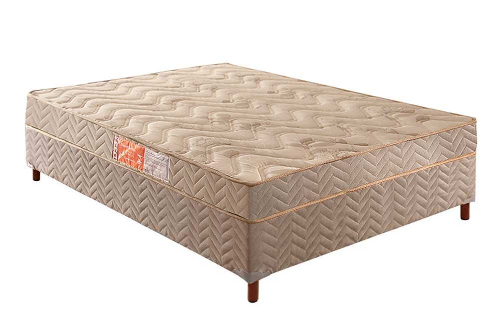 Cama Box CRC +Colchão Espuma D33 Pasquale Paropas