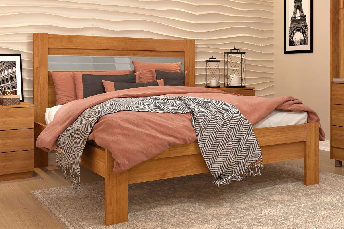 Cama de Casal Safira Tcil