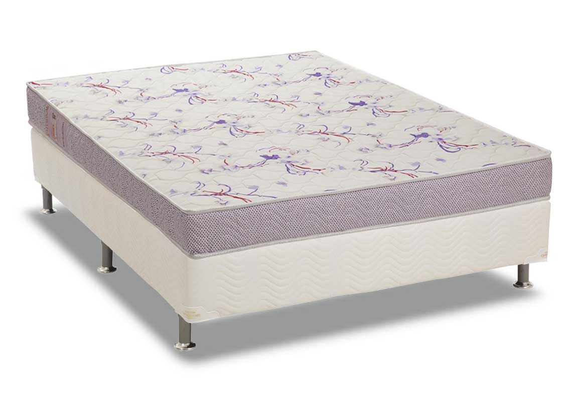 Cama Box CRC +Colchão D20 Physical Resiste Ortobom