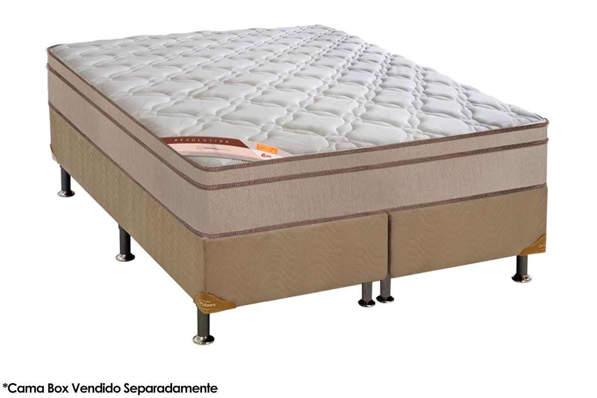 Colchão King Molas Tecnopedic Castor Revolution 193x203x27