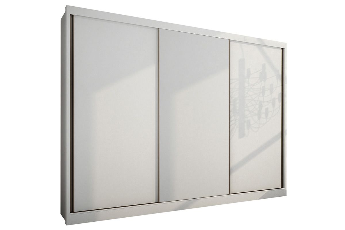Guarda Roupa Casal 3 Portas Correr 6Gavs Sollo/Logan Canela N. Horizonte