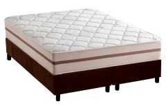 Cama Box Filhão +Colchão Molas Classic Anjos