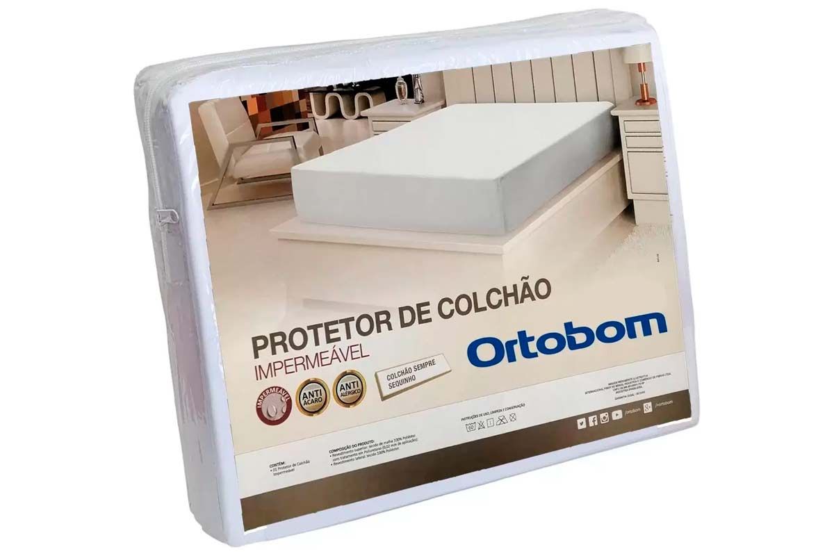 Protetor Colchão Ortobom Ulta Soft Impermeável