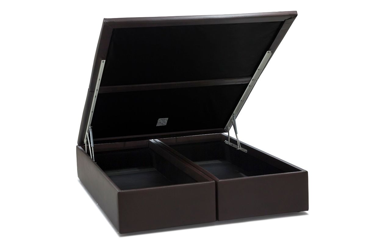 Cama Box Baú Queen Ortobom Light Physical Corano Brown 158