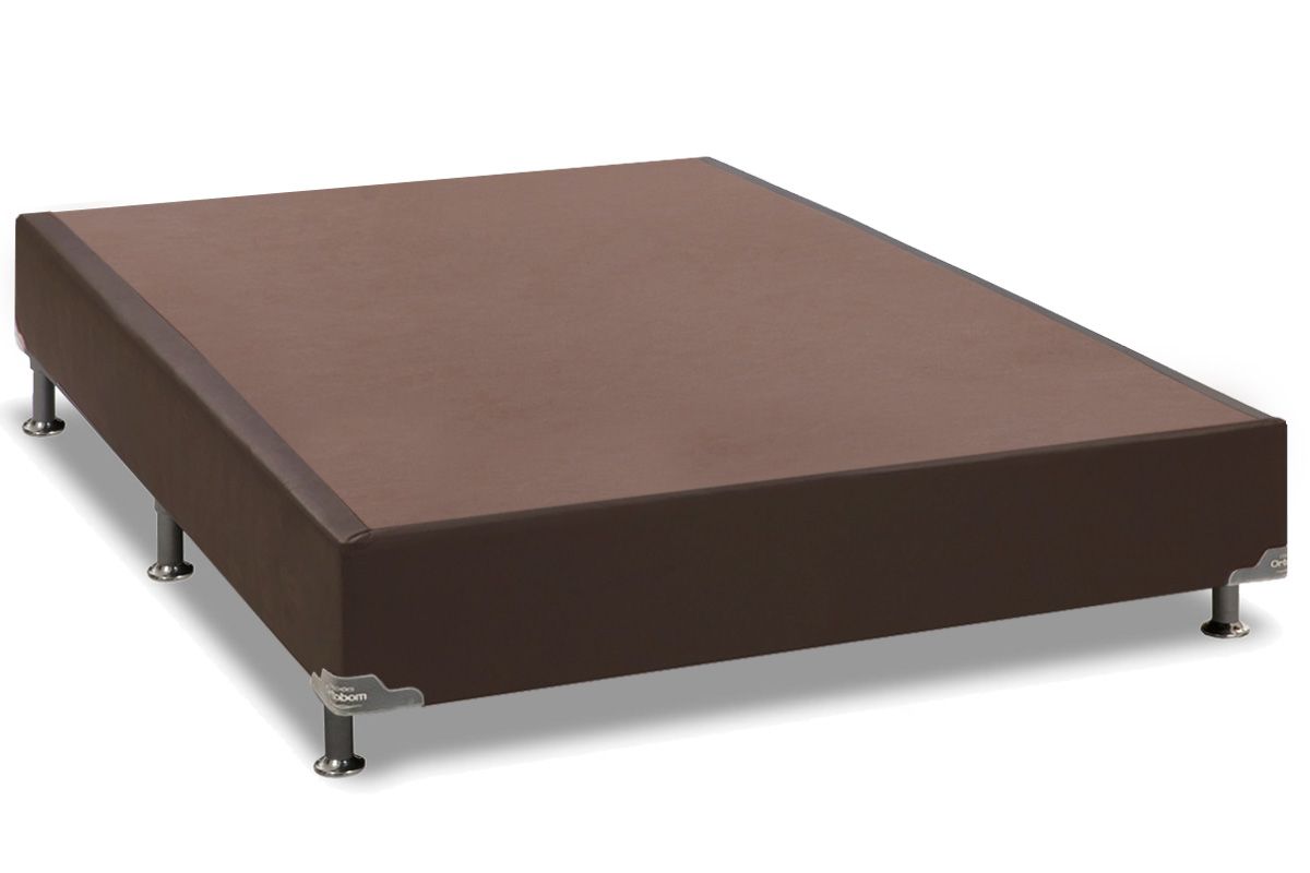 Cama Box Solteiro Ortobom Physical Corano Brown 78x188x20