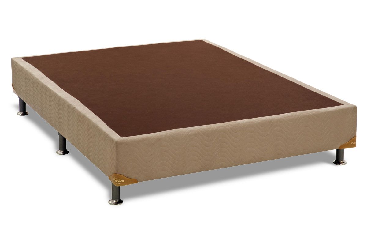 Cama Box Ortobom Suede Clean