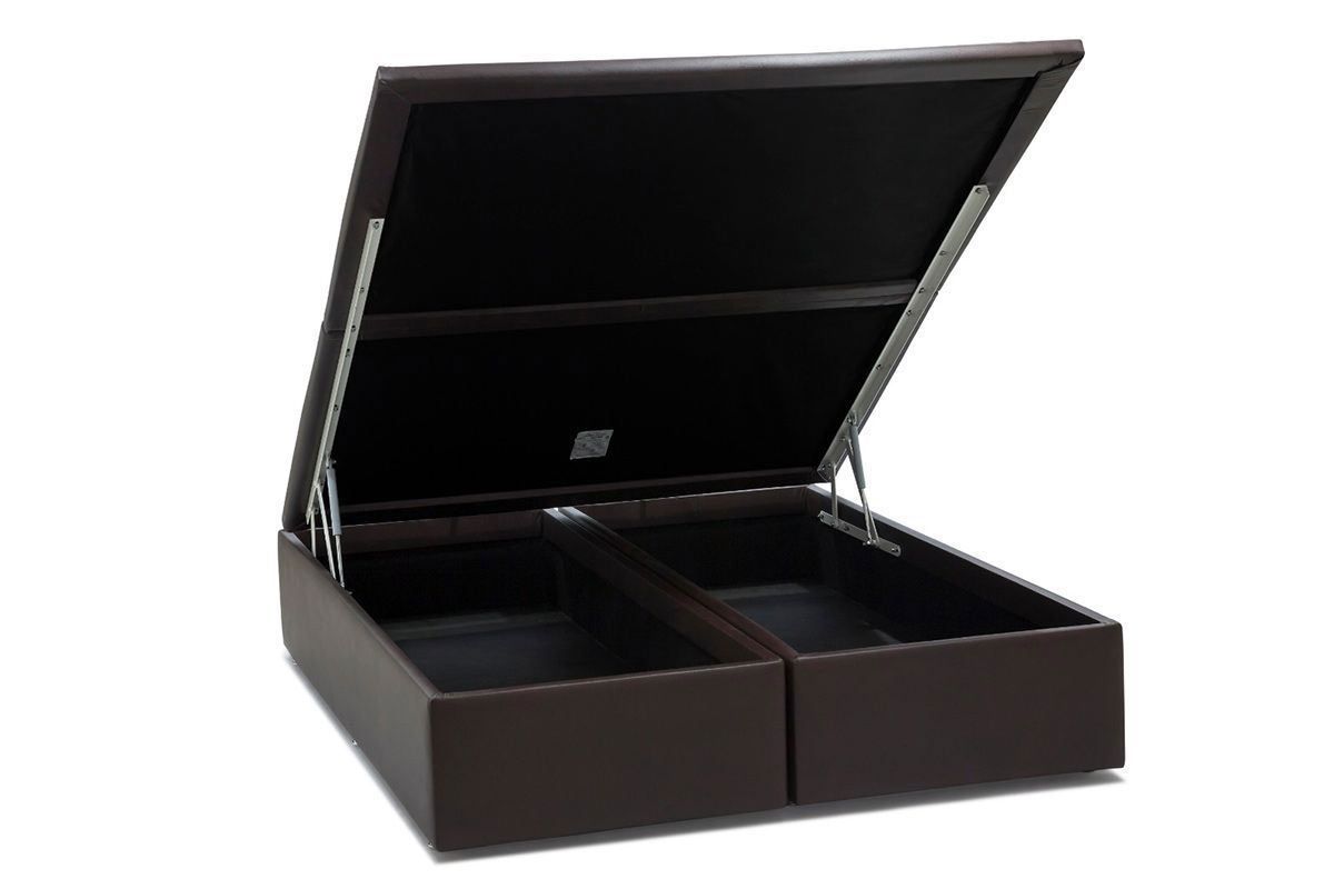 Cama Box Baú King Ortobom Light Physical Corano Brown 186x39