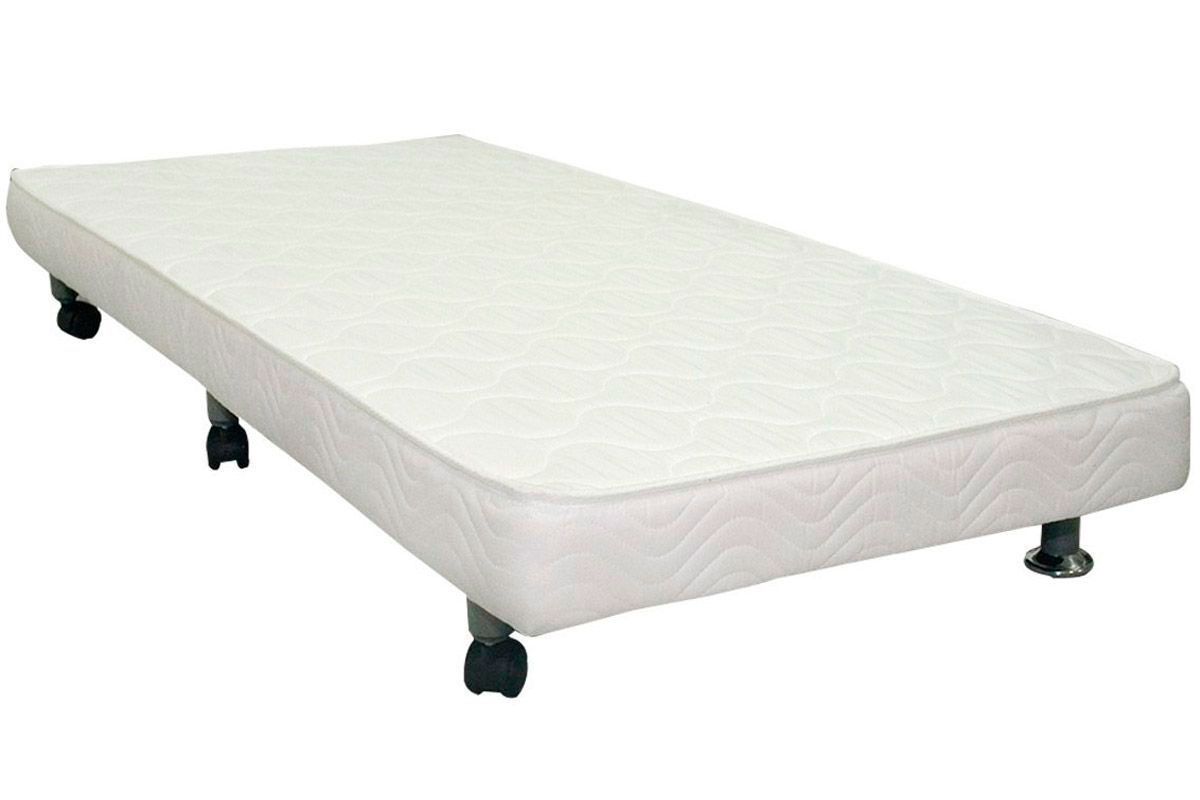 Cama Auxiliar D28 Ortobom Bordado White