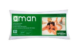 Travesseiro Fibras Pluma Aman Corpo Inteiro Ortobom