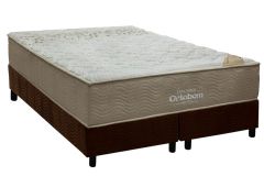Cama Box Filhão +Colchão Espuma D33 Viscomemory Ortobom
