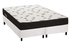 Cama Box Filhão +Colchão Espuma D45 Light Ortobom