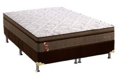 Cama Box Filhão +Colchão Espuma D26 Visco Gel Probel