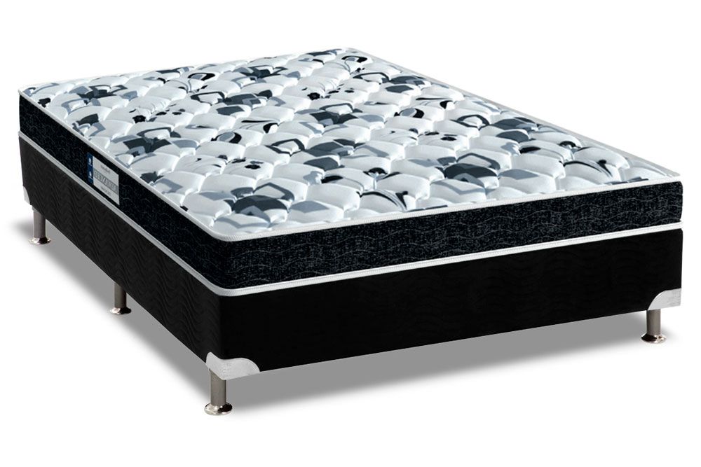 Cama Box CRC +Colchão Ortopédico Tech1000 Probel