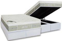 Cama Box Baú Filhão +Colchão Molas Summer/Winter Castor