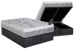 Cama Box Baú Filhão +Colchão Molas G Star SLX Castor