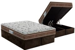 Cama Box Baú Filhão +Colchão Espuma D45 Advanced Probel