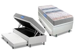 Cama Baú c/Aux Filhão +Colchão D45 Probel