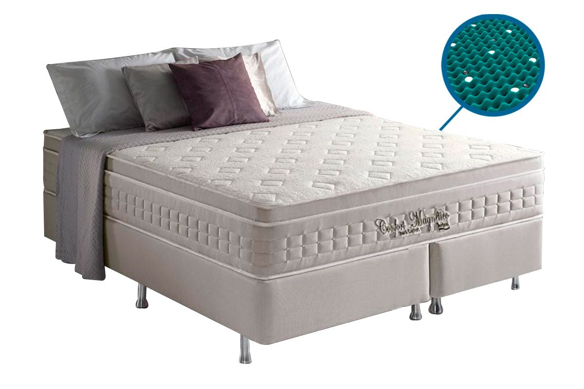 Colchão Solteiro Magnético Anjos Confort Pillow In 88x188x32
