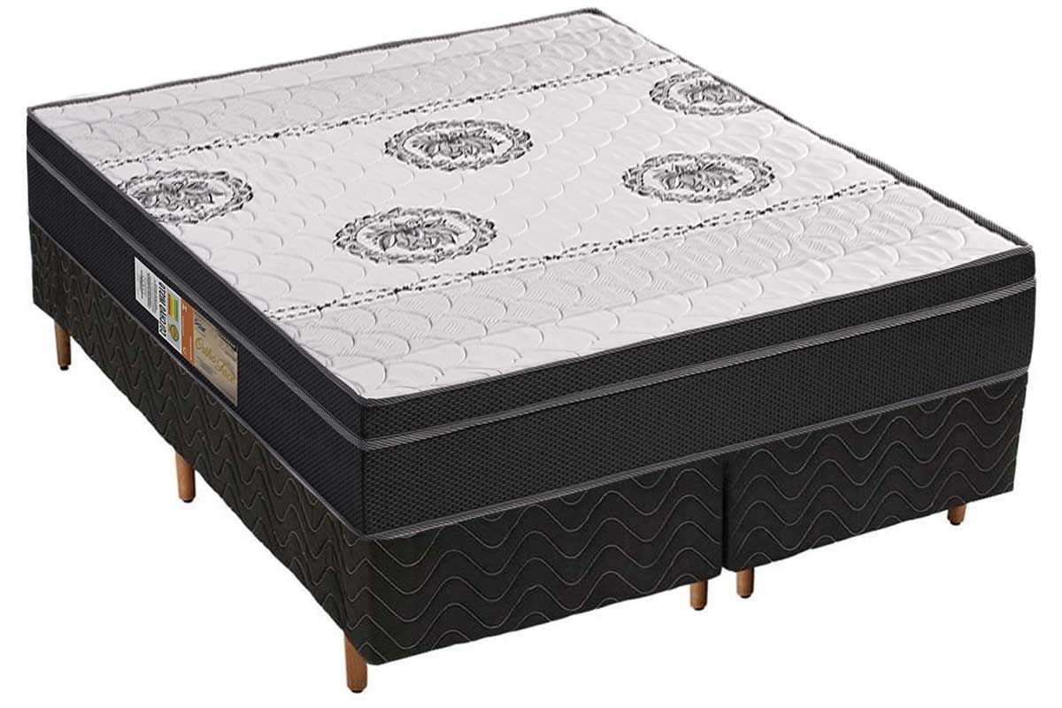 Cama Box CRC +Colchão Ortopédico Orthoface Polar