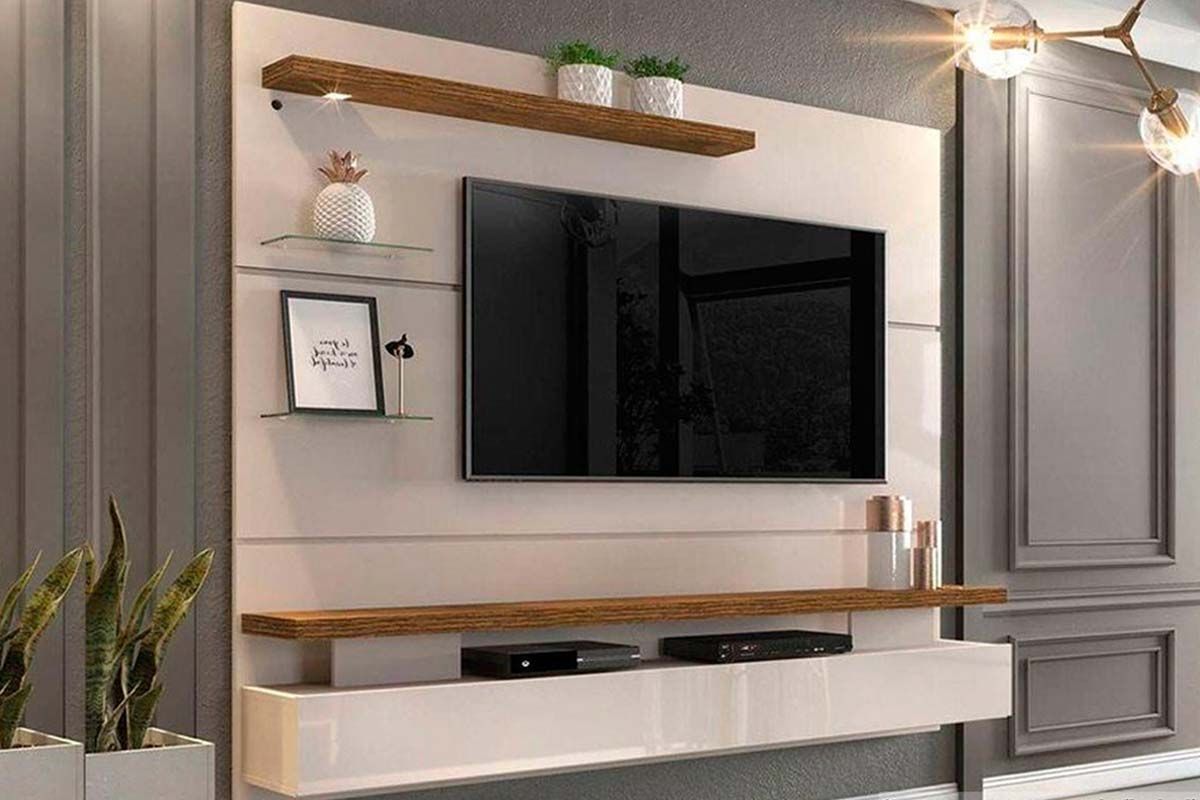 Painel Home p/ TV até 55 Pol Greco 183cm DJ Móveis