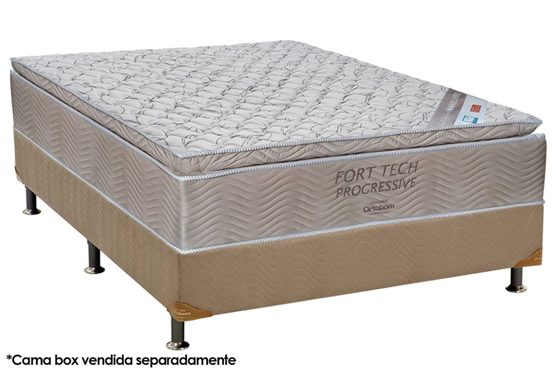 Colchão Molas Nanolastic Ortobom Fort Tech