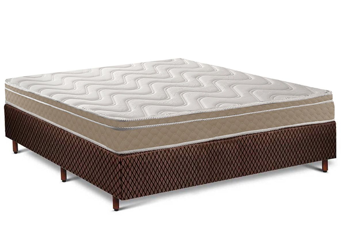 Cama Box Filhão +Colchão Ortopédico Ultra Paropas