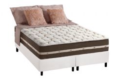 Cama Box Filhão +Colchão Molas Classic Anjos