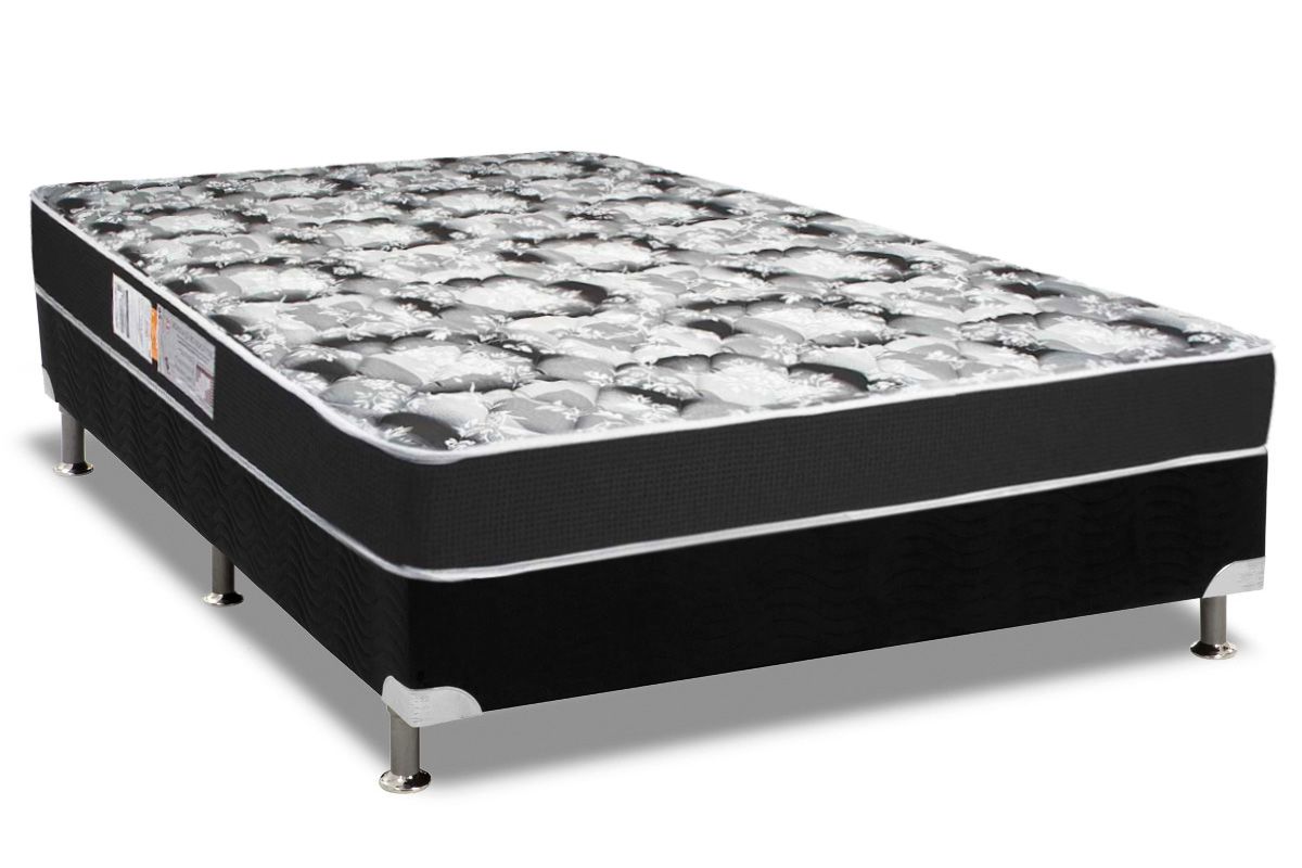 Cama Box CRC +Colchão D28 Celebrity Luckspuma