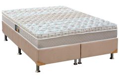 Cama Box Filhão +Colchão Molas Class Castor
