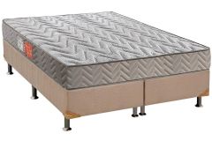 Cama Box Filhão +Colchão Espuma D45 Pasquale Paropas
