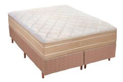 Cama Box Filhão +Colchão Molas Cristal Polar