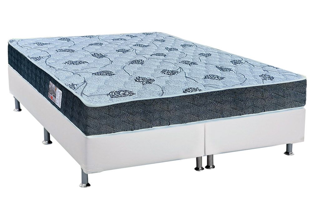 Cama Box CRC +Colchão D45 Comfortpedic Orthoflex
