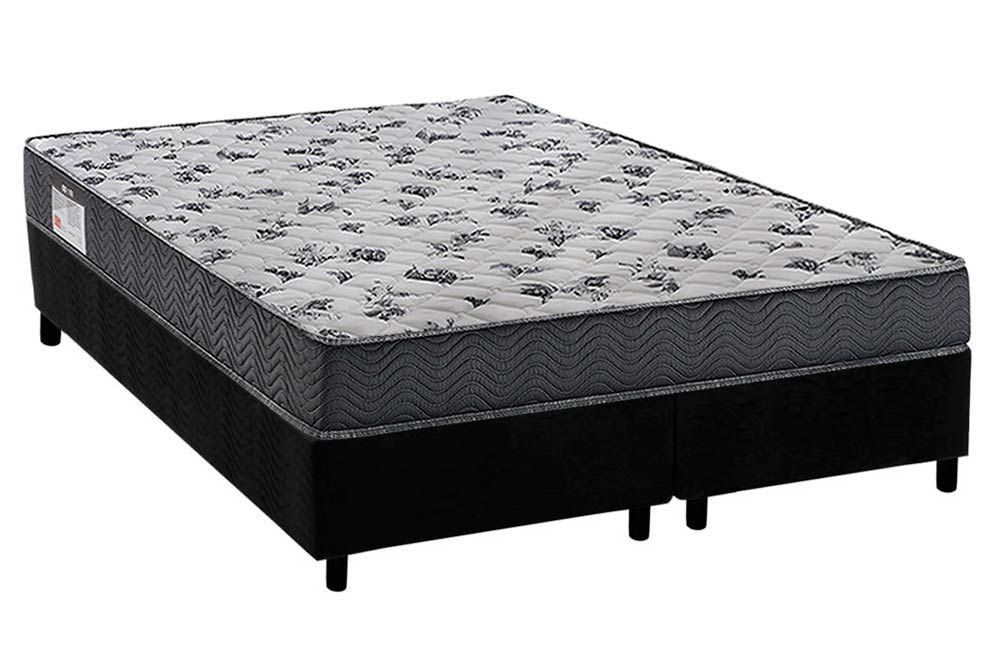 Cama Box CRC +Colchão Ortopédico ISO100 Ortobom
