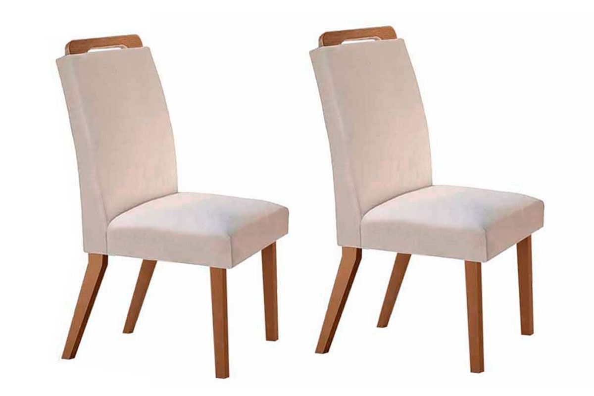 Cadeira Jantar Athenas Kit 2Un Rufato