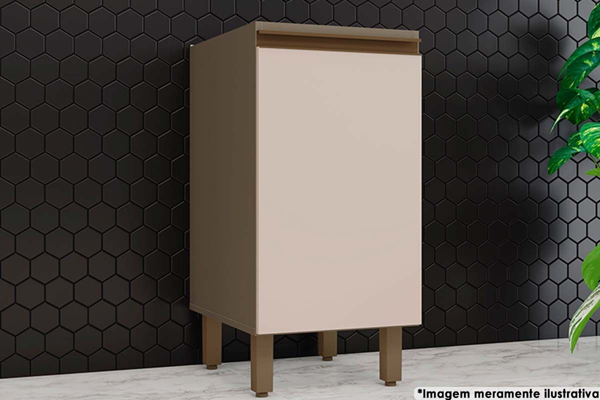 Balcão Cozinha Henn Connect c/1 Porta s/Tampo 40cm