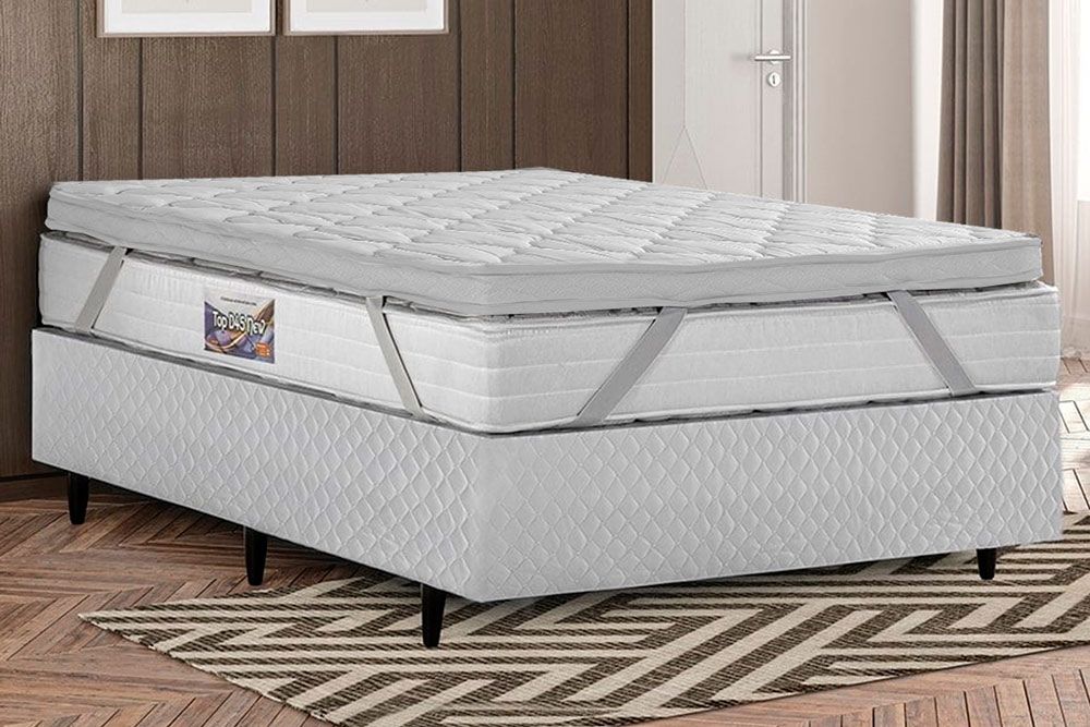 Pillow Top Colchão Super Plush MH1812 Herval Solteiro 88X9cm