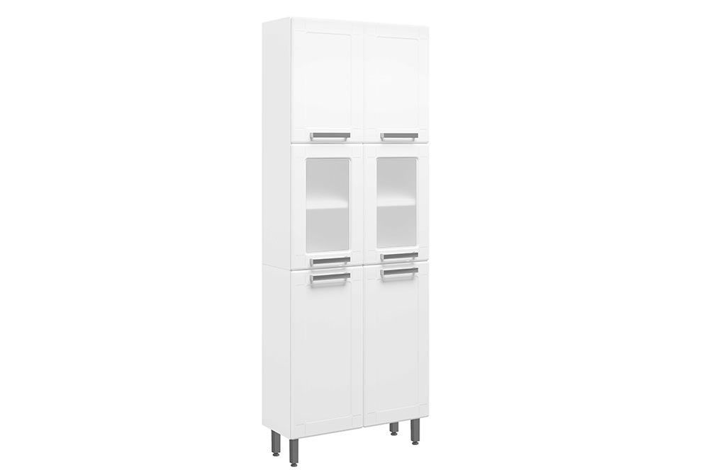 Paneleiro Cozinha Bertolini Múltipla 6037 c/6 Portas c/Vidro 70cm