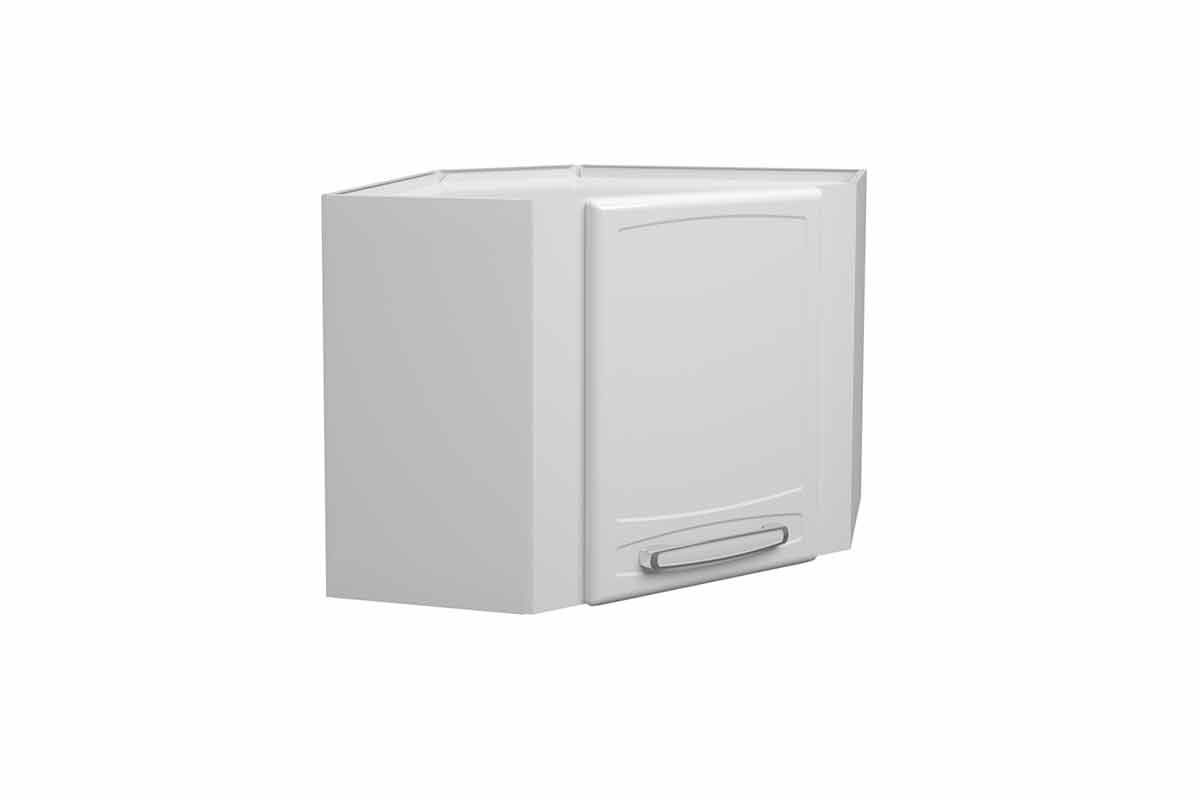 Armário Aéreo Cozinha Bertolini Canto Oblíquo Evidence 7013 c/1 Porta 68cm