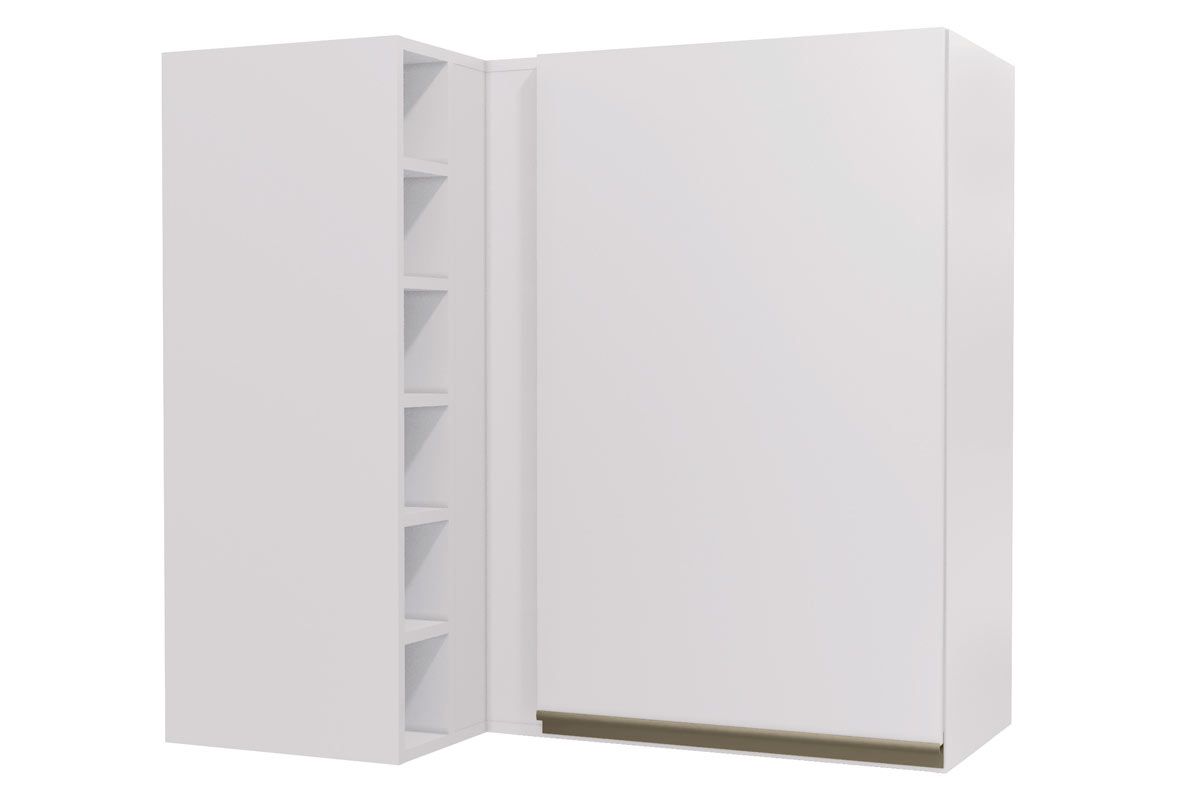 Armário Aéreo Cozinha Kappesberg Canto Maxxi G768 c/1 Porta 98cm Canela
